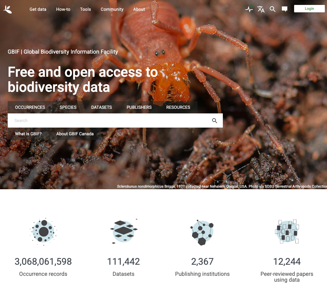 GBIF | Global Biodiversity Information Facility | State of Palestine